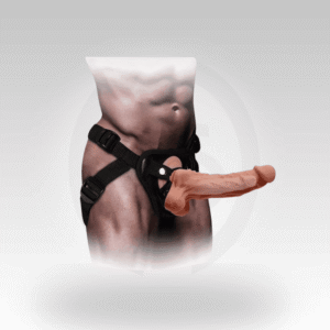 Mars hollow strap-on realistic extension dildo