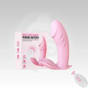 Wearable Panty Dildo Vibrator with remote control, flexible silicone design and multiple vibration settings, buy in Vadodara, Gujarat, India