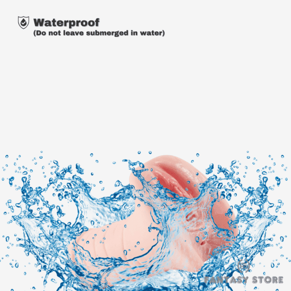 Dual-Feel Realistic Pocket Masturbator -Waterproof