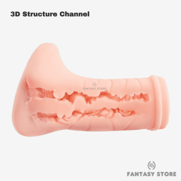 Dual-Feel Realistic Pocket Masturbator - inner structure