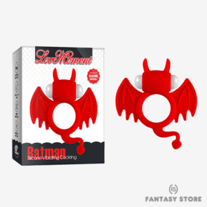 Lovemoment Batman Pleasure Vibrating Cock Ring with box view