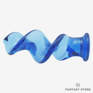 AquaFlow Glass Anal Plug Side view