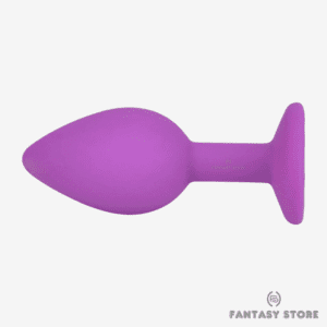 GemGlow Silicone Pleasure Plug side view