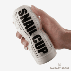 Snail Sensation Masturbation Cup in hand view