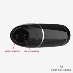 VibraCruz Intense Vibrating Masturbator button guide