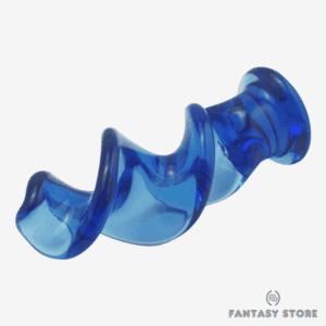 AquaFlow Glass Anal Plug Back View