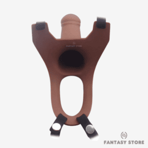 MaxCurve Hollow Strap-On Dildo back view