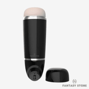 VibraCruz Intense Vibrating Masturbator with open cap