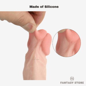 Lifelike Vagina Penis Extender Sleeve Silicone closeup