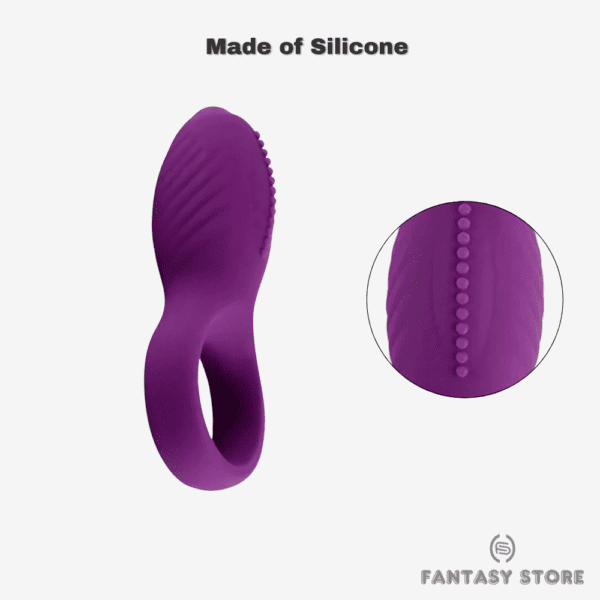 MaxTense Vibrating Ring Made of Silicone
