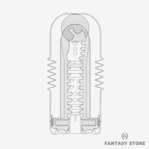 Tenga Rolling Head Masturbator Cup Internal