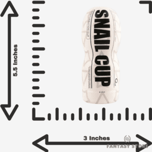 Snail Sensation Masturbation Cup size