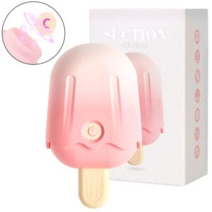 Ice-Lolly Clitoral Suction Vibrator