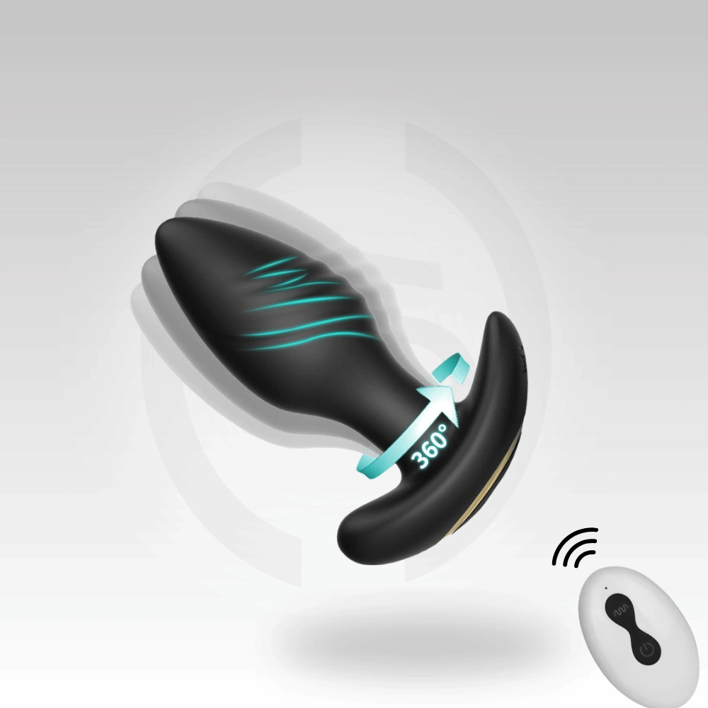 OrbitSpin 360 rotating anal plug vibrator OrbitSpin 360 rotating anal plug vibrator