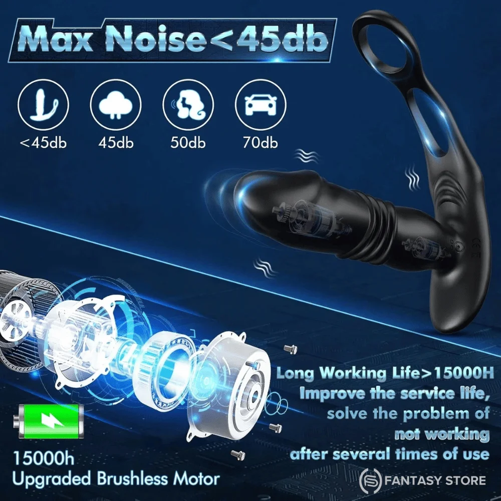 unleash-thrustpro-quiet-brushless-motor-prostate-massager-kolkata Unleash ThrustPro prostate massager featuring a quiet upgraded brushless motor and long working life, available in Kolkata, India.