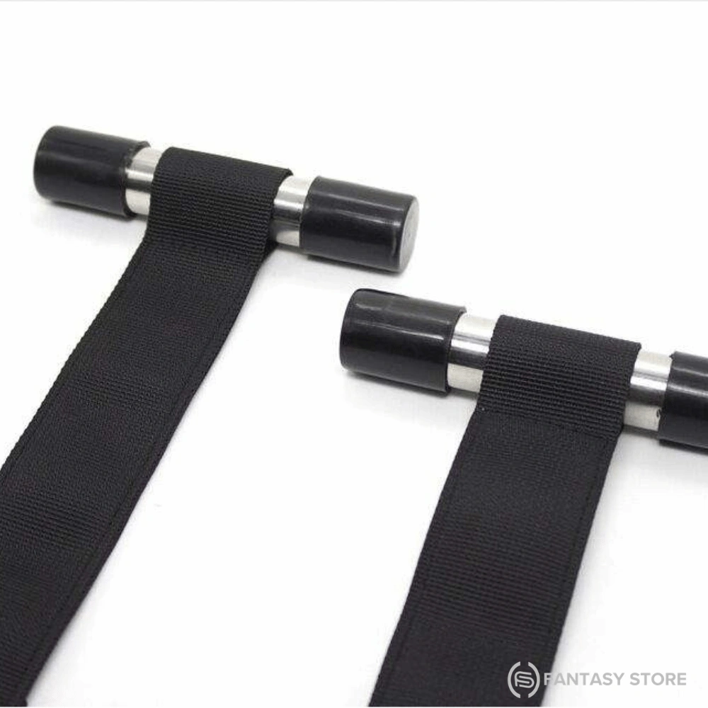 Close-up of the Premium BDSM Door Sex Swing door anchor bars designed for secure installation on most standard doors.