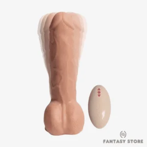 Big Detective Remote Control Rotating Vibrating Dildo