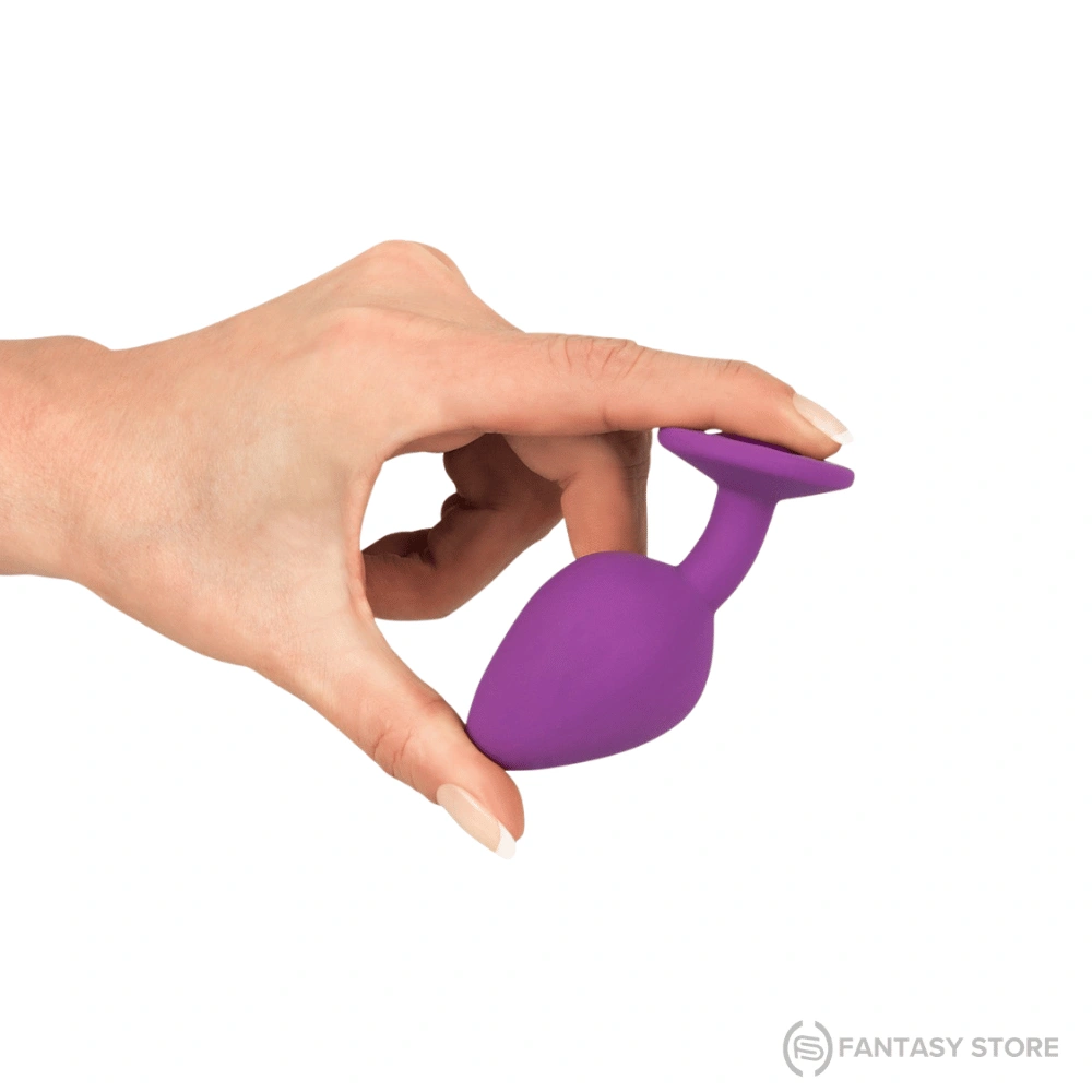 GemGlow Silicone Pleasure Anal Plug with soft flexible silicone design and comfortable shape, buy in Mumbai, Maharashtra, India