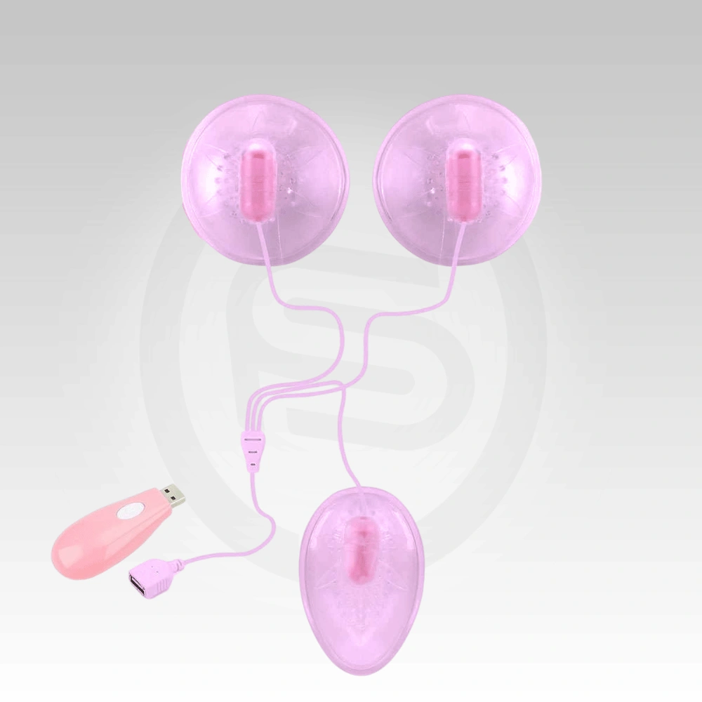 Nipora Triple Stimulation Clitoral & Nipple Massager with dual nipple stimulators and clitoral stimulation for adult shoppers in India.