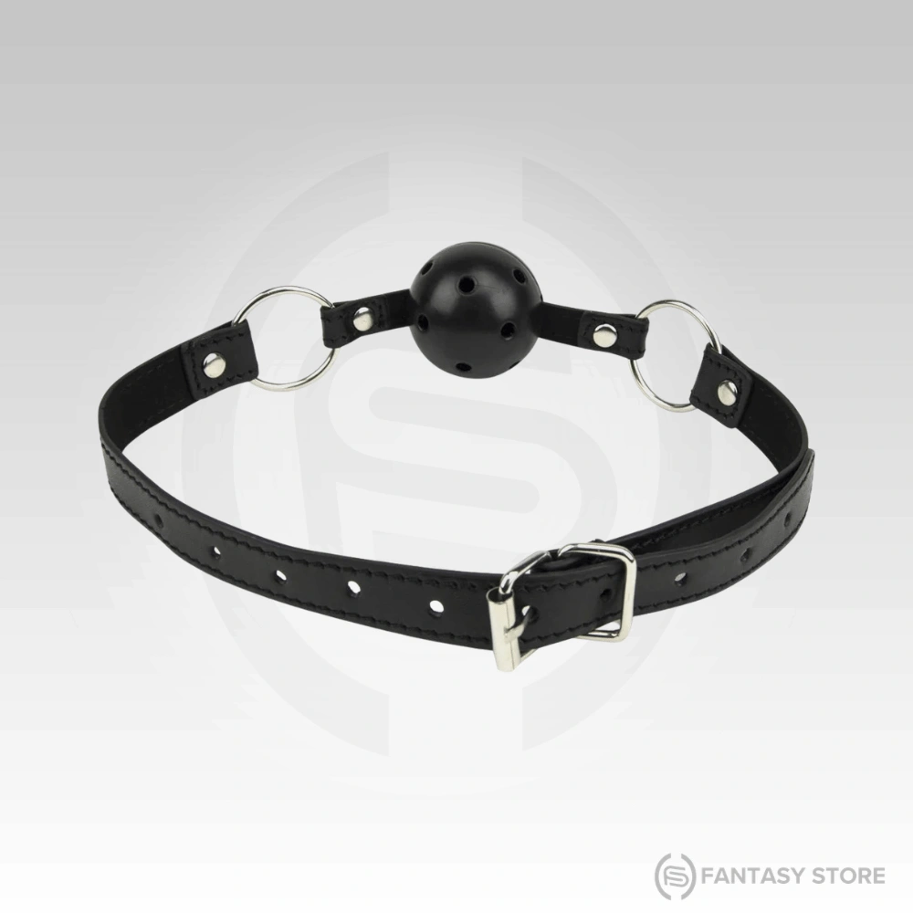 Crafted with a durable adjustable strap and ventilated ball, this breathable mouth gag offers a secure fit for BDSM play, available with discreet delivery in Lucknow.