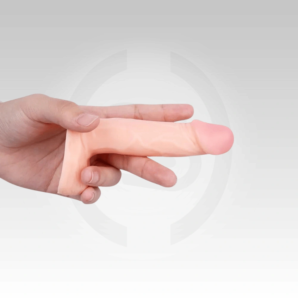 Held comfortably in one hand, the MiniTouch 4 Inch Real Feel Dildo demonstrates its compact size and body-safe material, making it suitable for buyers looking for discreet pleasure products in Mysuru.