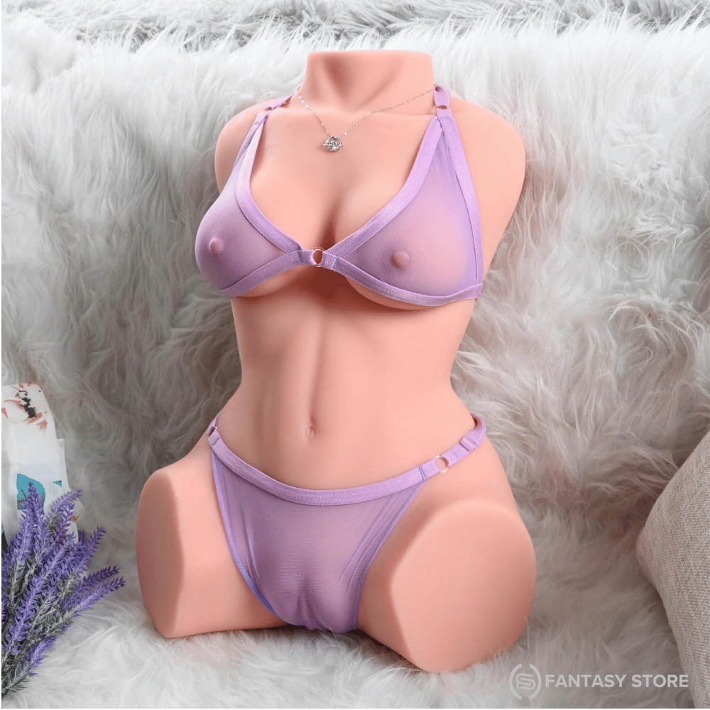 Realistic silicone female torso sex doll with lifelike curves and soft skin texture. Buy premium torso sex toy online in India for a realistic experience.