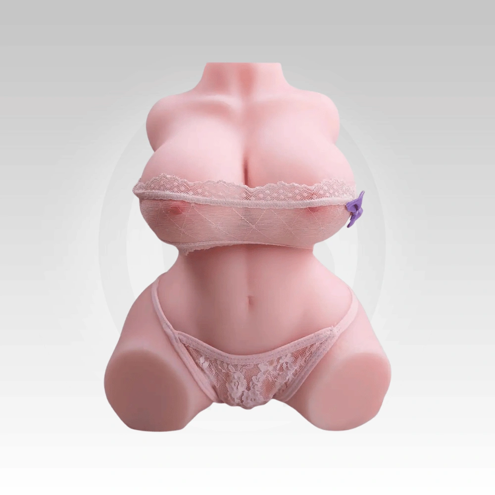 Bella Realistic Big Ass Sex Doll Masturbator shown from the front with a realistic torso, curvy body shape, soft skin-like finish, and lace lingerie for adult shoppers in Mumbai, Maharashtra.
